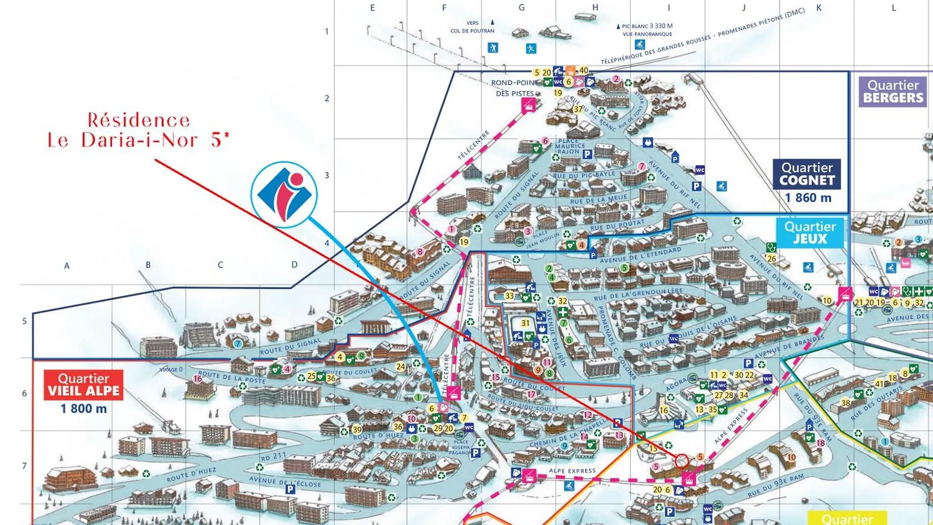 Apartment Homency - Residence Daria-I-Nor 202 Alpe d'Huez France